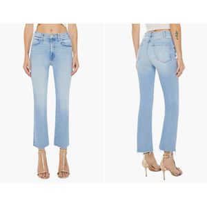 MOTHER denim The Hustler Frayed Ankle Jeans Size 29 NWOT